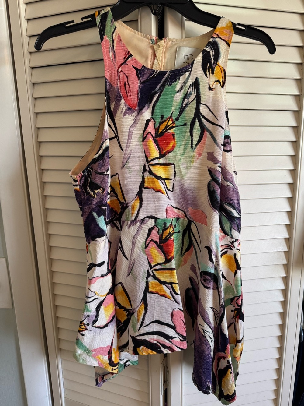 Anthropologie HD in Paris Watercolor Top